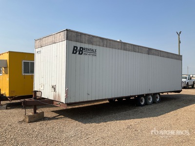 B & B Rentals 34 ft x 10 ft Portable Tri/A Mobile Camp