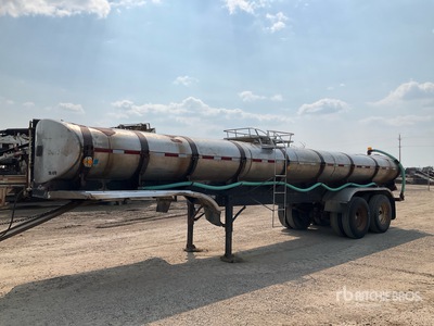 12000 L T/A Stainless Tanker Trailer
