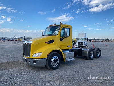 2014 Peterbilt 579 T/A Day Cab Truck Tractor