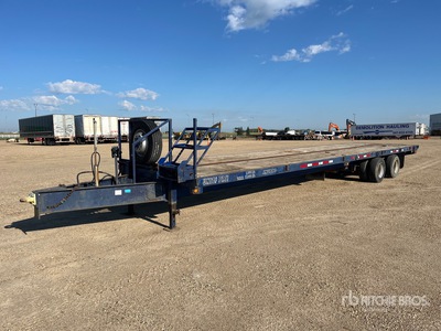 2008 Flaman 34 ft T/A Remorque à plateau