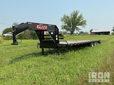 2024 Elite 32 ft T/A Gooseneck Remorque pour équipement