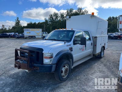 2008 Ford F-450 XL 4x4 Crew Cab Utility Truck
