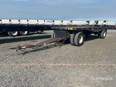 2008 Utility FF2W 22 ft T/A Turntable Oplegger