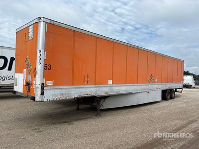 2004 Wabash 53 ft x 102 in T/A Van Trailer