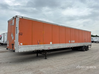 2004 Wabash 53 ft x 102 in T/A Van Trailer