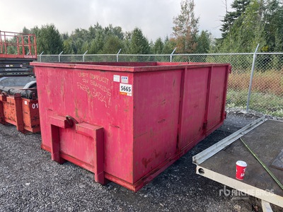 12 ft x 7 ft x 4 ft 8 in Roll-Off Container
