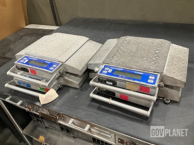 (4) Intercomp PT300 Wheel Load Scales