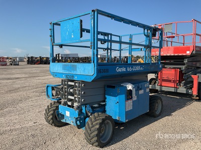 2014 Genie GS-3369 RT 4x4 Dual Fuel Scissor Lift