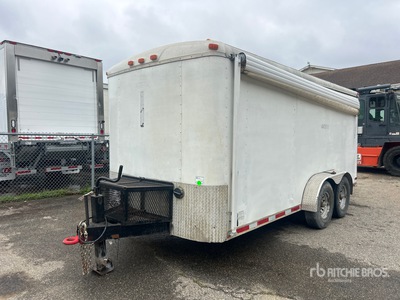 2012 Forest River 7X16 18 ft T/A Remolque Cerrado