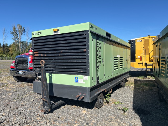 2021 Sullair OFD1550 1550 cfm Mobile Air Compressor