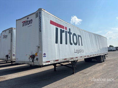 2019 Utility 53 ft x 102 in T/A Van Trailer