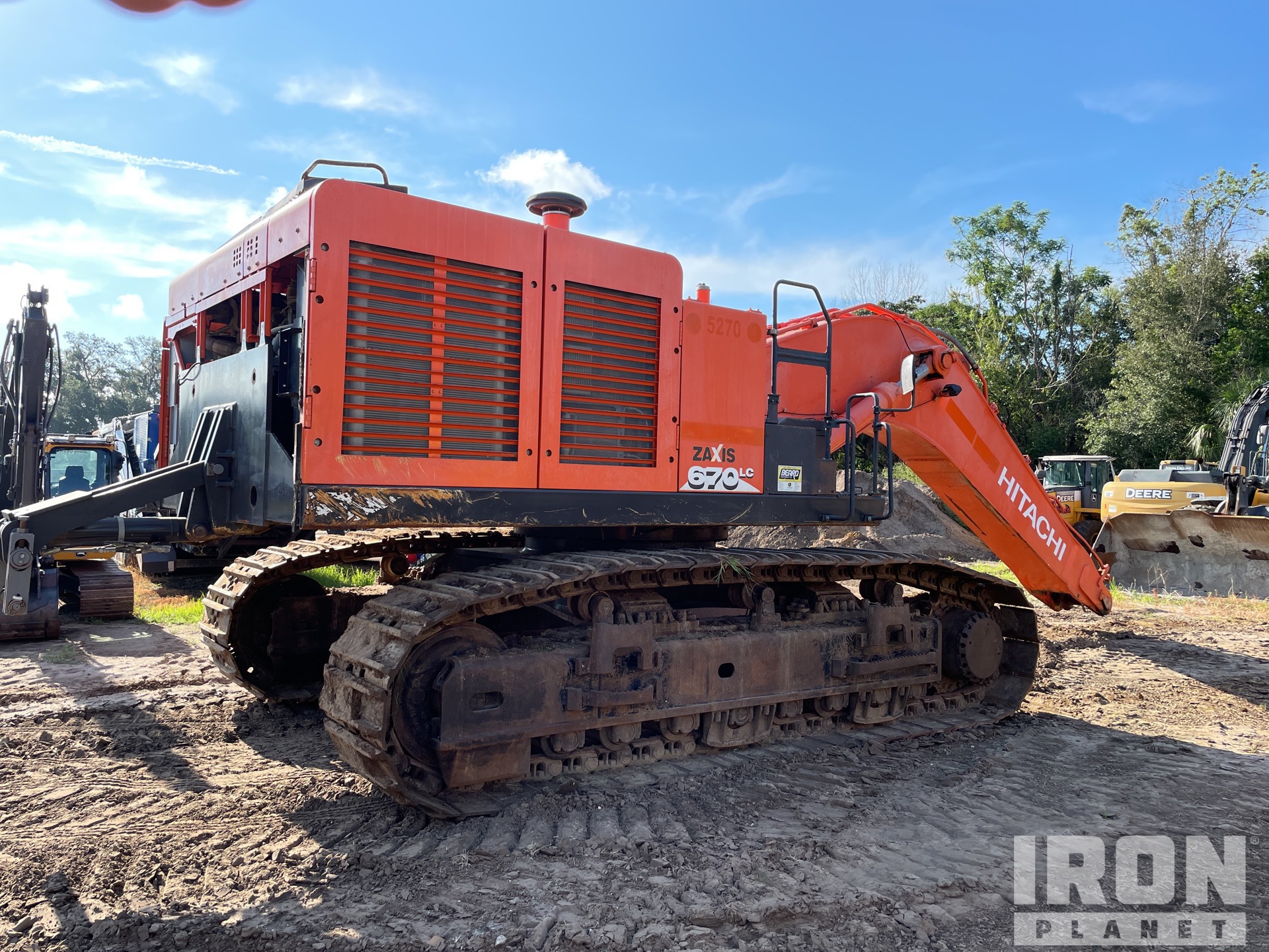 2019 Hitachi ZX670LC-6 Tracked Excavator in Ocala, Florida, United