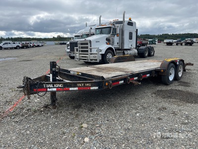 2015 Trail King TK16 21 ft T/A Tilt Deck Trailer
