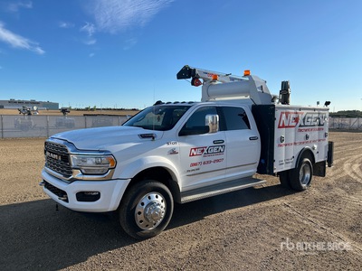 2022 Dodge Ram 5500 4x4 Crew Cab Service Truck