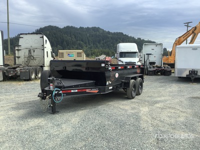2024 Horizon 14 ft T/A Dump Utility Trailer