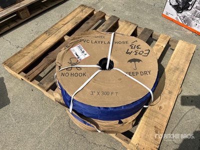 Quantity of (2) 3 in x 300 ft Layflat Schlauch