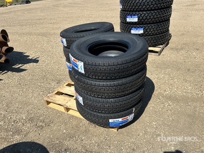 Quantity of (8) Durun ST235/80R16 Opony (Unused)