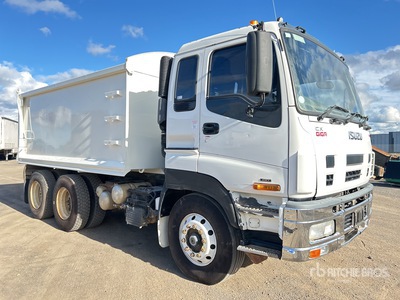 2009 Isuzu Giga CXY 455 6x4 3-Achs Kipper-Lkw