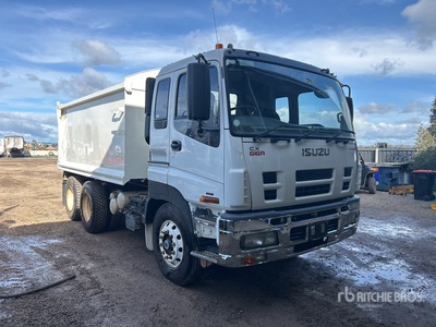 2009 Isuzu Giga CXY 455 6x4 Camion à benne tandem