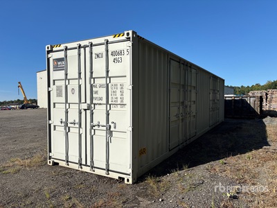 2025 40 ft High Cube Multi-Door Storage Container