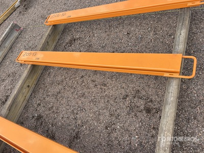 Quantity of (2) 2025 Wolverine EX-66-78L 76 in Fork Extensions (Unused)