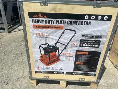 2025 Landhonor LHR-PC90H Heavy Duty ضاغطة الألواح الاهتزازية (Unused)