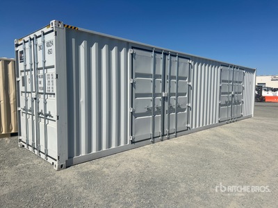 2025 40 ft High Cube Multi-Door Storage Container