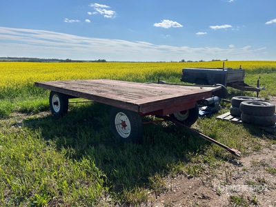 12 ft 6 in x 7 ft 6 in 4 Wheel Wagon Attrezzatura agricola varia