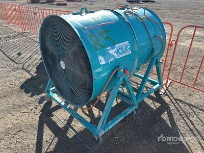Quantity of (2) Fanquip Electric Quantity of Fans