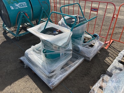 Quantity of (2) Fanquip Electric 600 mm Fans