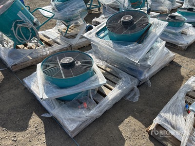 Quantity of (3) Fanquip Electric 600 mm Fans