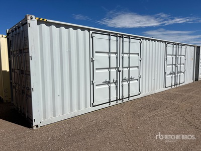 2025 40 ft High Cube Multi-Door 40HQ Contenedor de almacenamiento (Unused)
