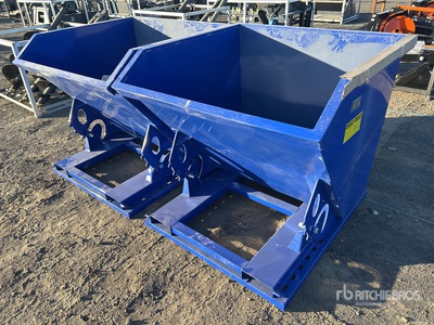 Quantity of (2) 2025 Suihe Self-Dumping Hopper (Unused)