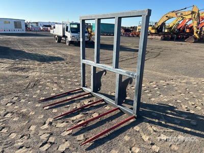 1400 mm Semi-Mount 5 Spear Hayfork