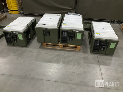 (4) AcuTemp HMC-MIL-1A Mobile Refrigerator-Freezers