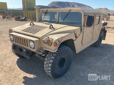 2009 AM General M1165A1 HMMWV 4 Door Hard Top w/Truck Body