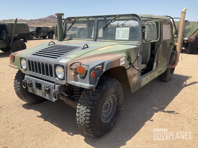 1999 AM General M1123 HMMWV 4 Door Soft Top w/Truck Body