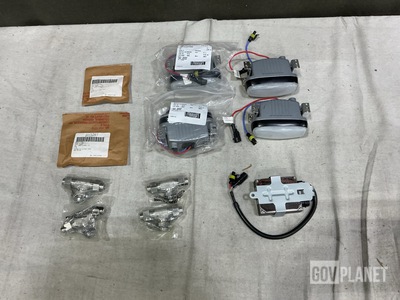 (2) Legend Indicators, (8) Tube Tees, (6) Lamp Units & Assorted Items