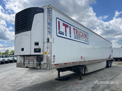 2016 Utility 3000R 53 ft x 102 in T/A Refrigerated Trailer