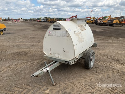 2014 Western 210 ABBI 950 L Trailer Mounted Steel Diesel Fuel Tank