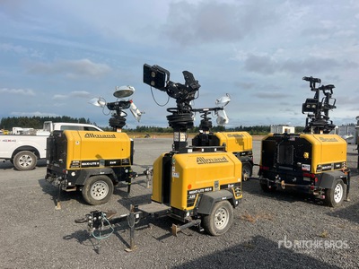 2020 Allmand Bros. Night Lite Pro 2 V 8 kW Torre de iluminación
