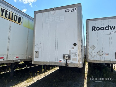 2014 Wabash DVCVHPC 53 ft T/A Van Trailer