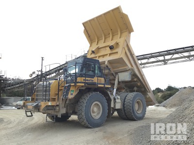 2019 Komatsu HD465-8EO rigged end dump truck Haul Truck