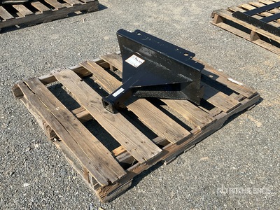 Kit Containers  26 in Skid Steer Hitch Receiver (Unused)