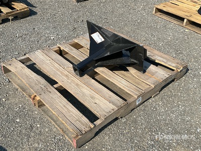 Kit Containers  26 in Skid Steer Hitch Receiver (Unused)