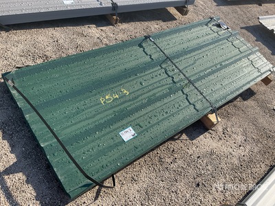 Quantity of (63) 2025 Kit Containers Steel R Panel Divers - Matériaux de construction