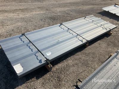 Quantity of (50) 2025 Kit Containers Steel R Panel Divers - Matériaux de construction