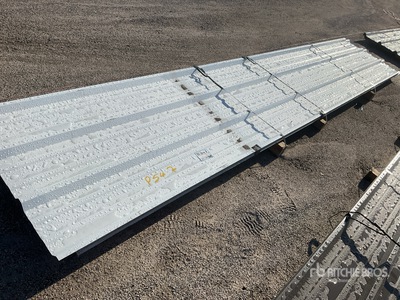 Quantity of (50) 2025 Kit Containers Steel R Panel Divers - Matériaux de construction