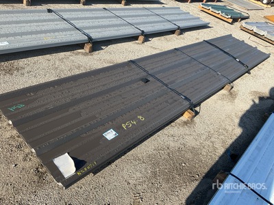 Quantity of (50) 2025 Kit Containers Steel R Panel Divers - Matériaux de construction