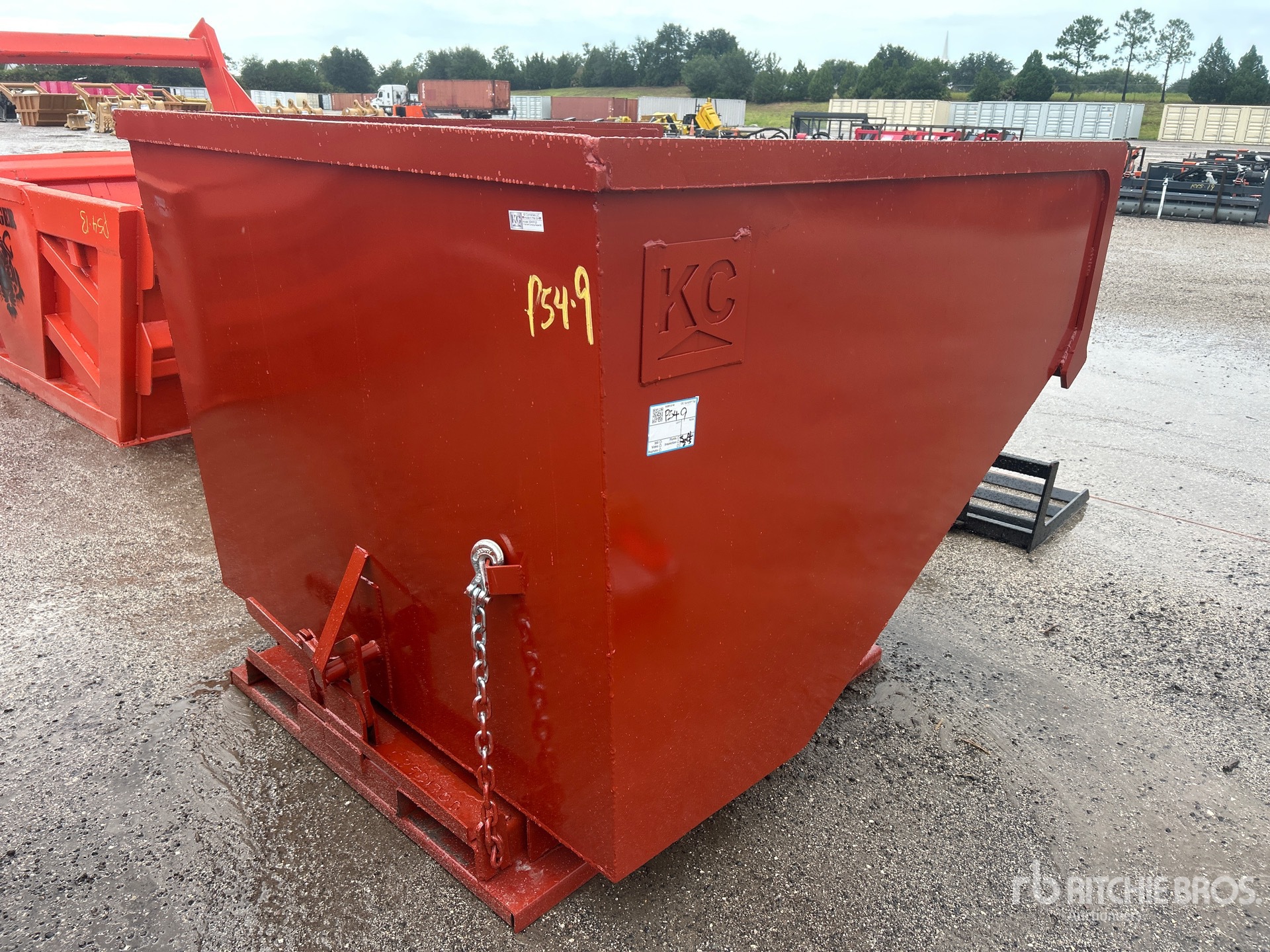 2025 Kit Containers SDH3YLD Selbstentleerender Trichter